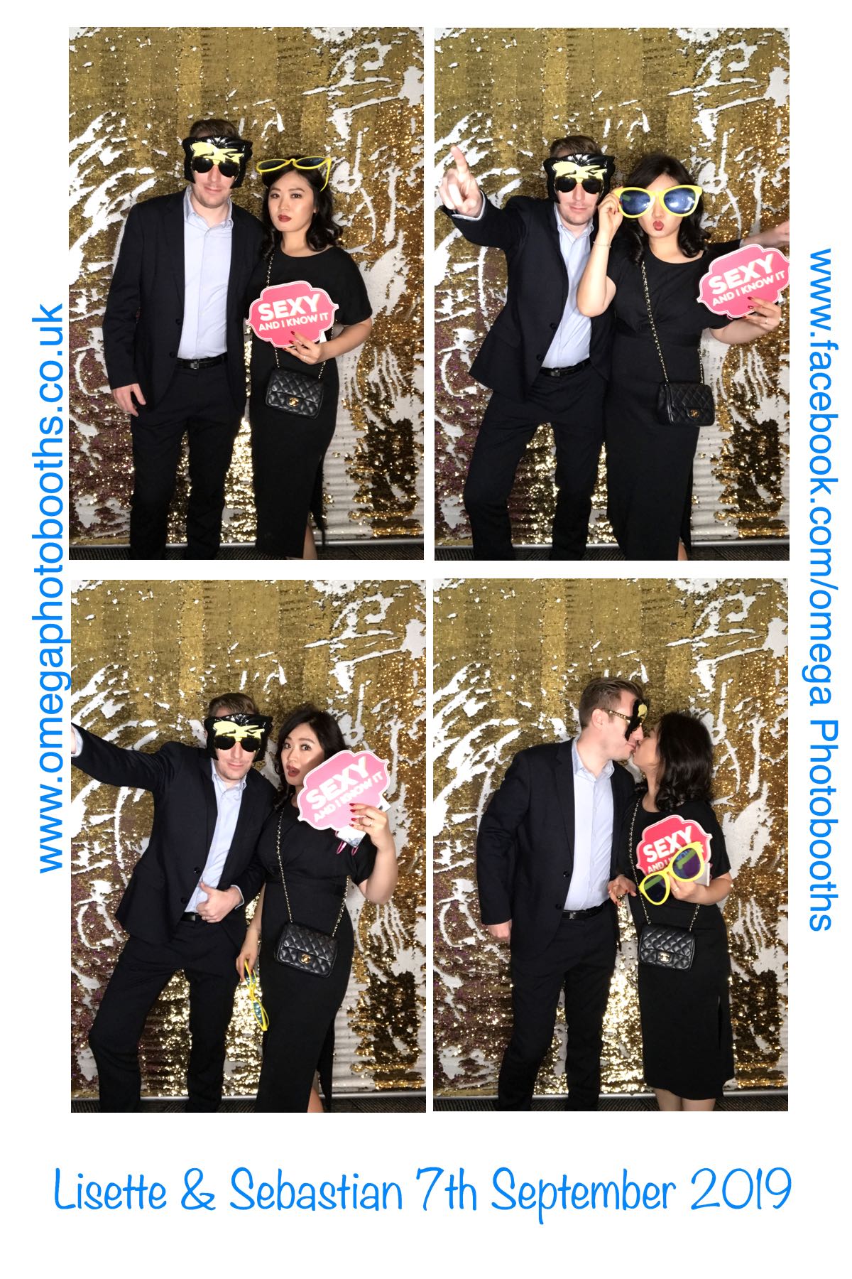 Lisette & Sebastian | View more photos from the event at gallery.omegaphotobooths.co.uk/u/Omega-Photobooths/Lisette-Sebastian